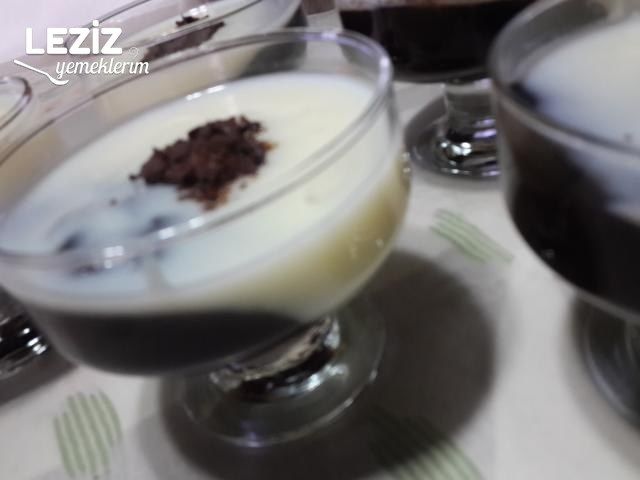 Vanilyalı Kakaolu Puding