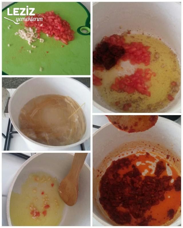 Domates Soslu Spagetti Tarifi