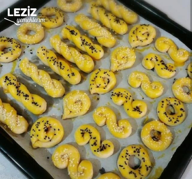 Pastahane Usulü Tuzlu Kurabiye