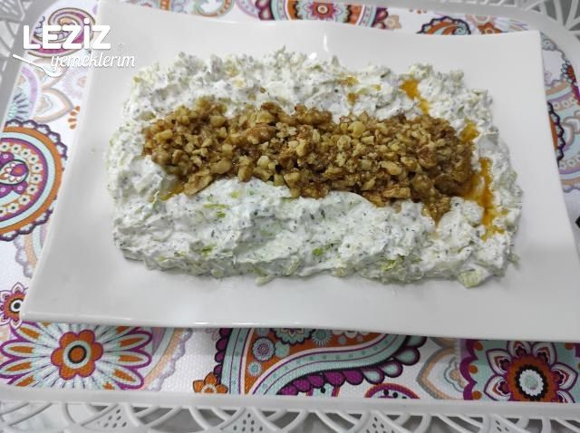 Teretür Mezesi Tarifi (Tahinli Marul Salatası - Adana)