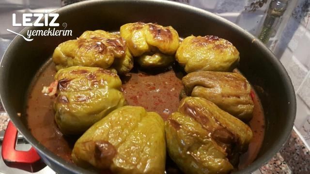 Fırında Biber Dolması Tarifi