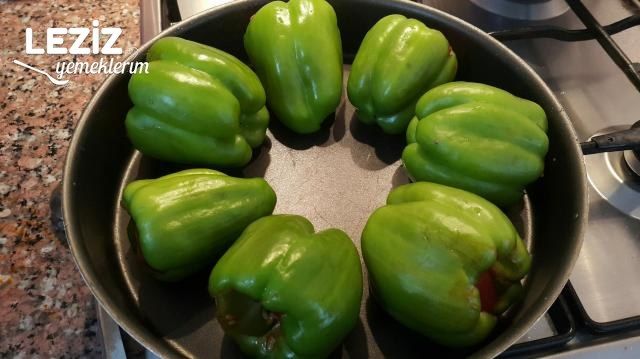 Fırında Biber Dolması Tarifi