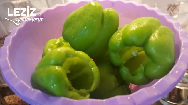 Fırında Biber Dolması Tarifi