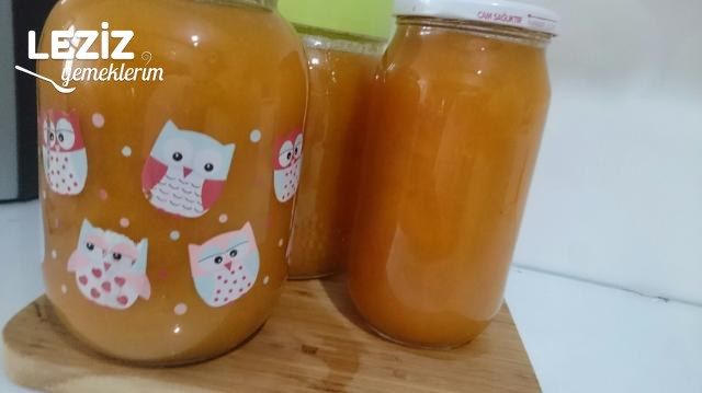 Konsantre Şeftali Suyu (Ev Yapımı)