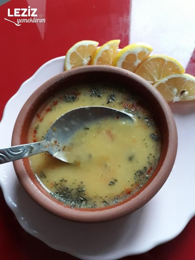 Mercimek Çorbası (Dumanı Üstünde) Leziz Yemeklerim