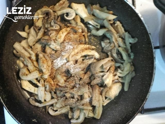 İstiridye Mantar Kavurması