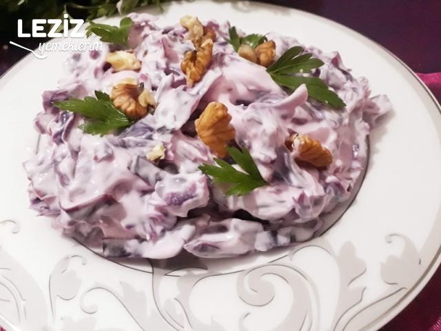 Mor Lahana Mezesi Nasıl Yapılır?