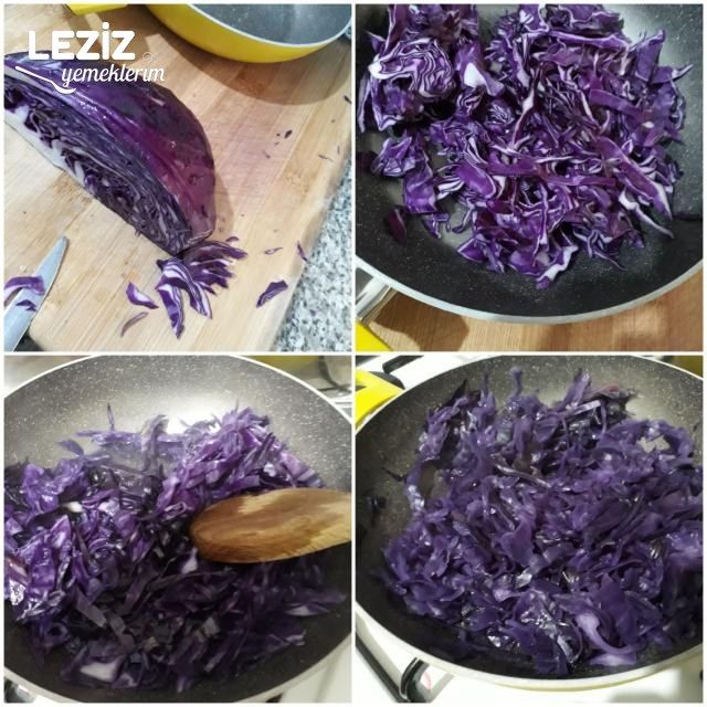 Mor Lahana Mezesi Nasıl Yapılır?
