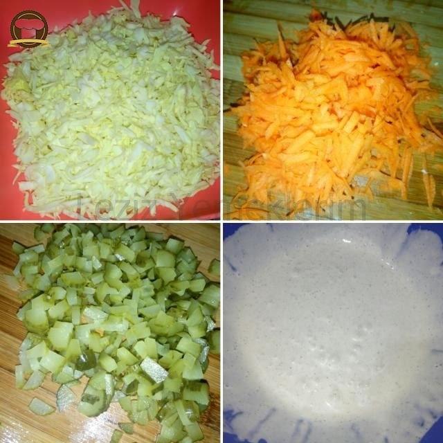 Kfc Tadında Coleslaw Salata