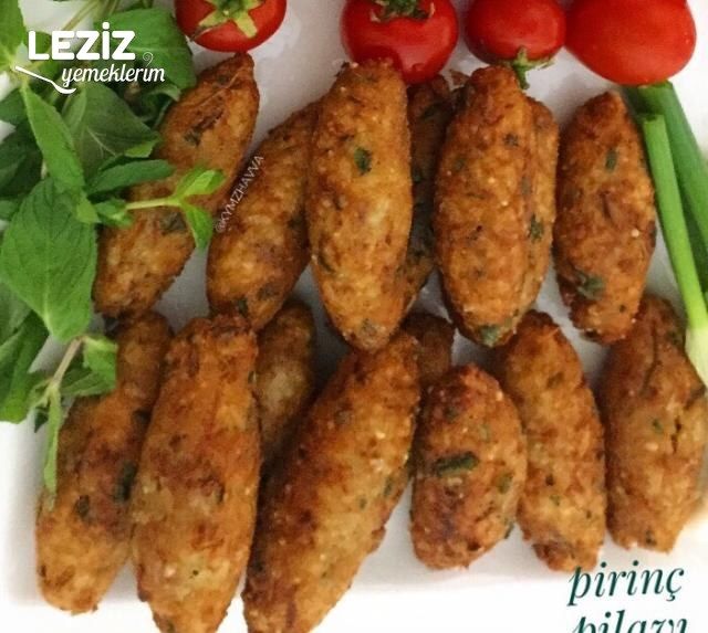Artan Pilavı Değerlendirmenin En Güzel Yolu Pirinç Pilavı Köftesi