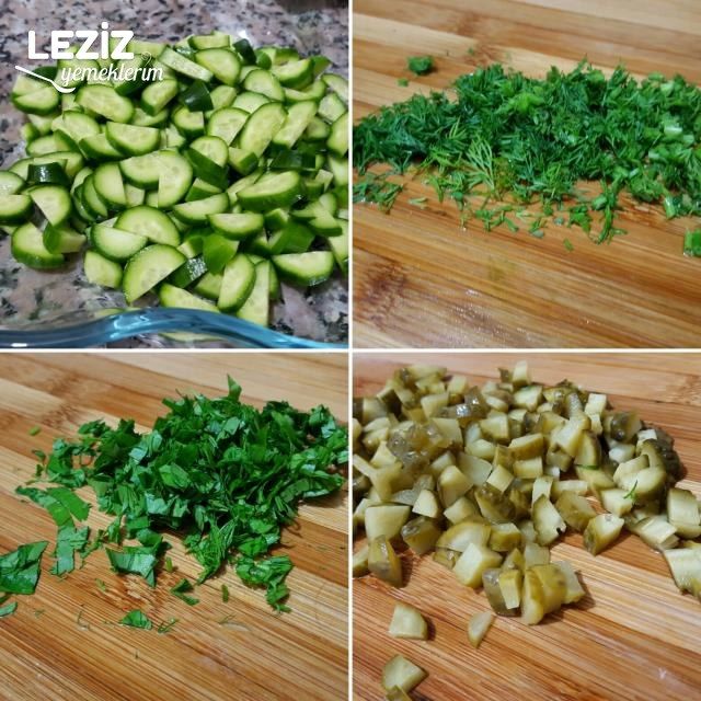 5 Dk'da Pratik Fresh Yaz Mezesi