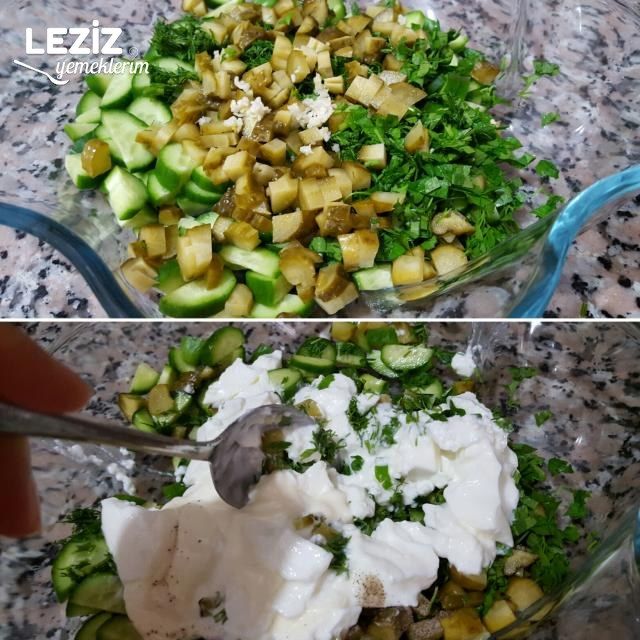 5 Dk'da Pratik Fresh Yaz Mezesi