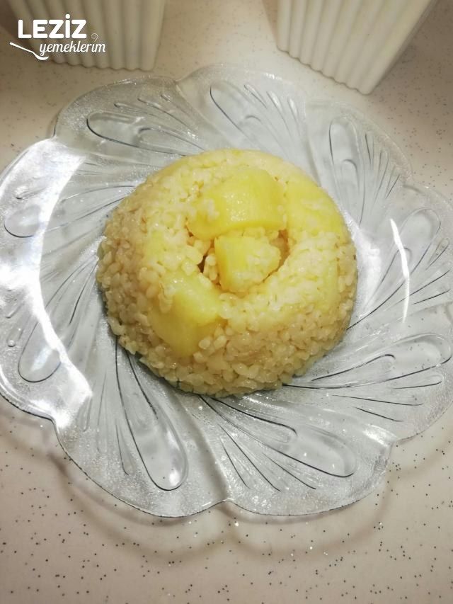 Patatesli Bulgur Pilavı Tarifi