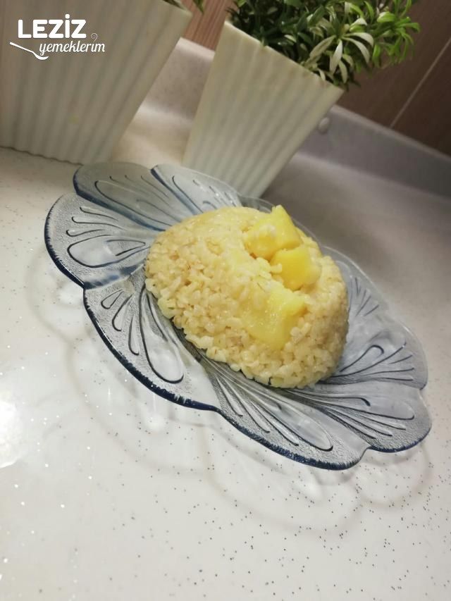 Patatesli Bulgur Pilavı Tarifi