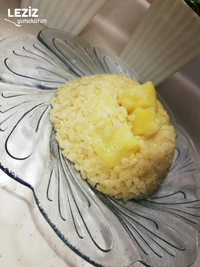 Patatesli Bulgur Pilavı Tarifi