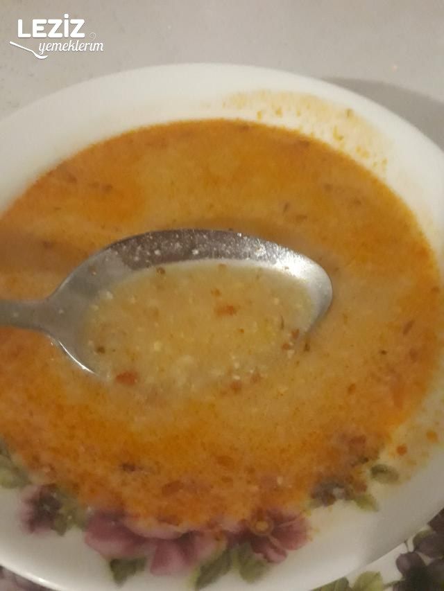 Tarhana Çorbası (Kahramanmaraş Bölgesi)