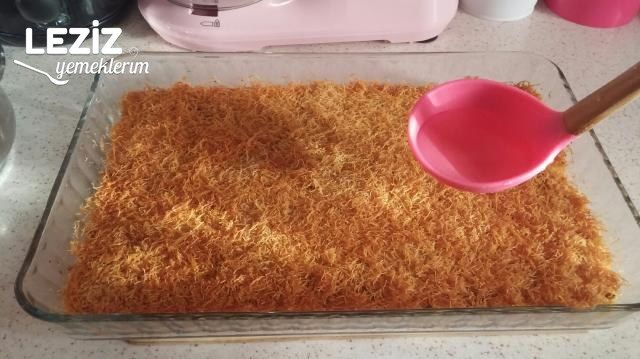 Borcamda Cevizli Kadayıf Tatlısı