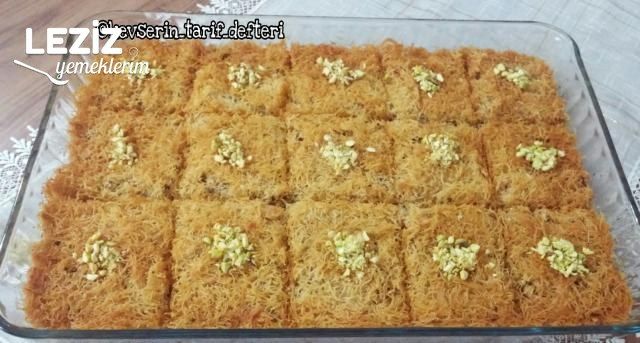 Borcamda Cevizli Kadayıf Tatlısı