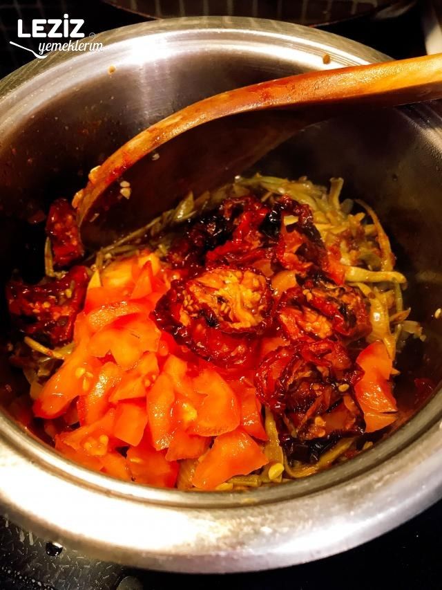 Kurutulmuş Yeşil Fasulye Yemeği