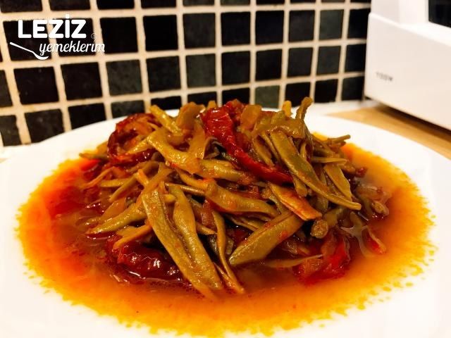 Kurutulmuş Yeşil Fasulye Yemeği