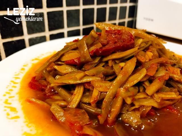 Kurutulmuş Yeşil Fasulye Yemeği