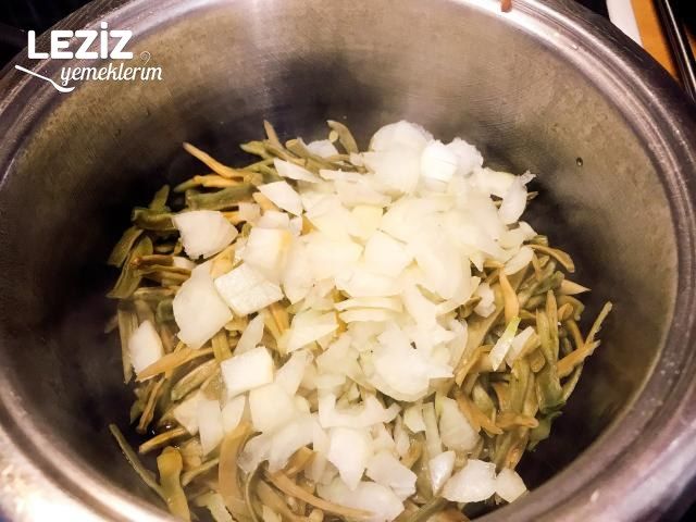 Kurutulmuş Yeşil Fasulye Yemeği