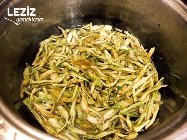 Kurutulmuş Yeşil Fasulye Yemeği