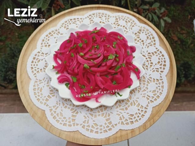 Kırmızı Soğan Turşusu Tarifi