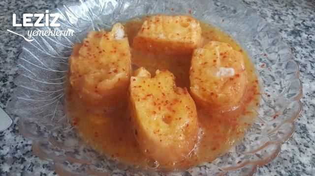 Nefis Lezzetli Kahvaltılık Yumurtalı Ekmek