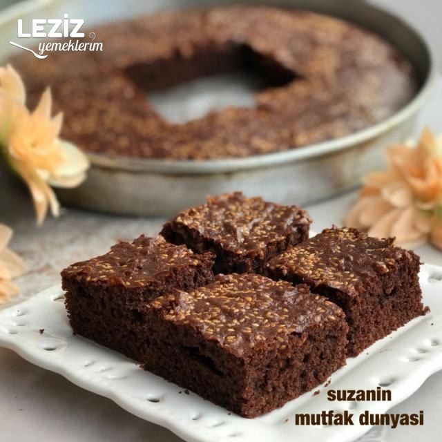 Kakaolu Susamlı Kek