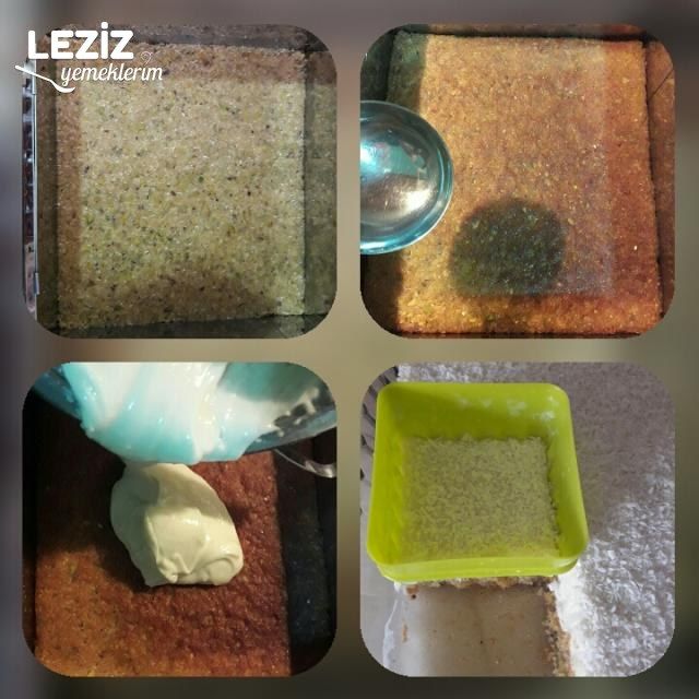 Kıbrıs Tatlısı (Antep Fıstıklı)