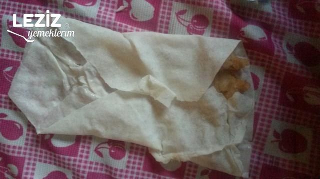 Simit Tadında Patatesli  Börek