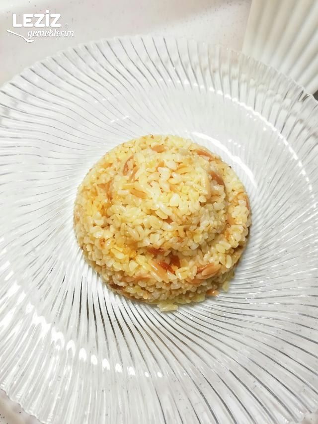 Arpa Şehriyeli Tane Tane  Bulgur Pilavı