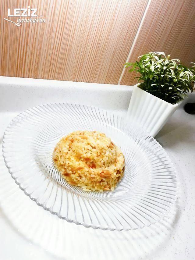 Arpa Şehriyeli Tane Tane  Bulgur Pilavı