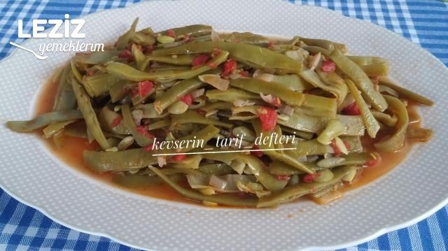 Zeytinyağlı Taze Fasulyenin Tarifi