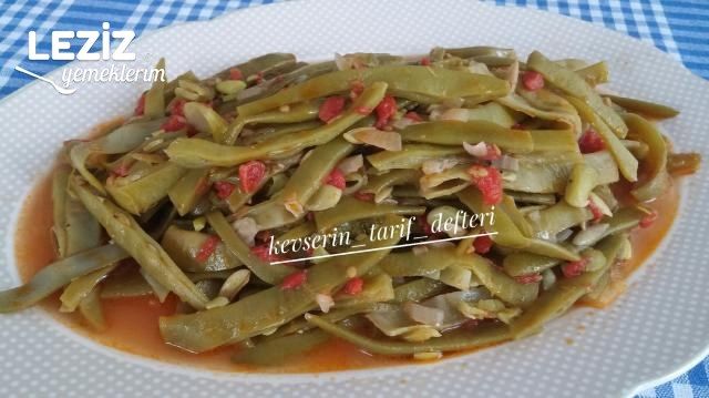 Zeytinyağlı Taze Fasulyenin Tarifi
