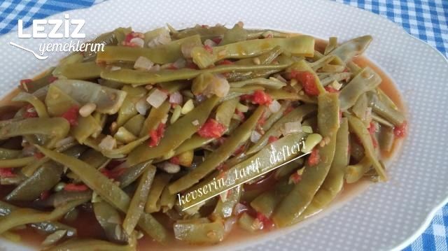 Zeytinyağlı Taze Fasulyenin Tarifi
