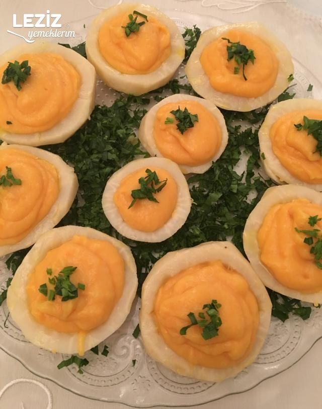 Zeytinyağlı Püreli Kereviz