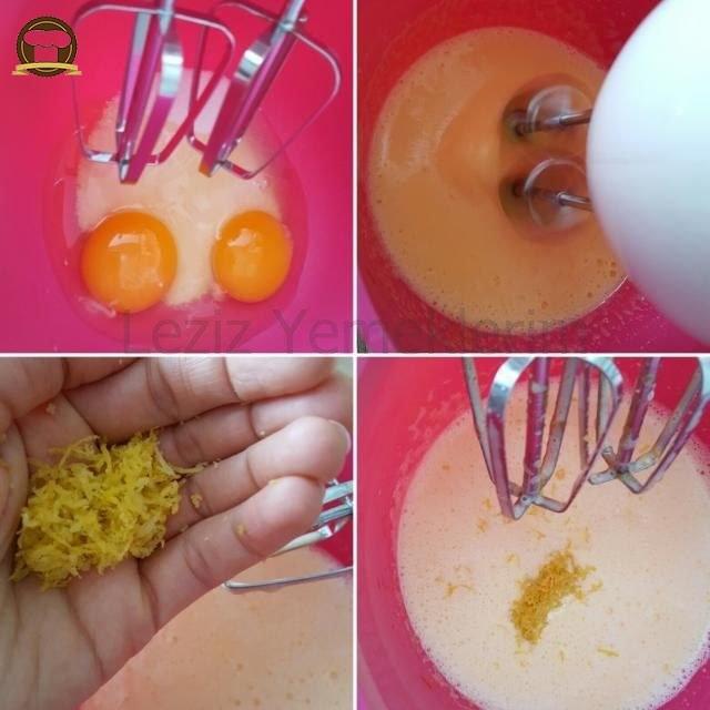 Susam Kaplamalı Sünger Kek Üzümlü Ve Limonlu