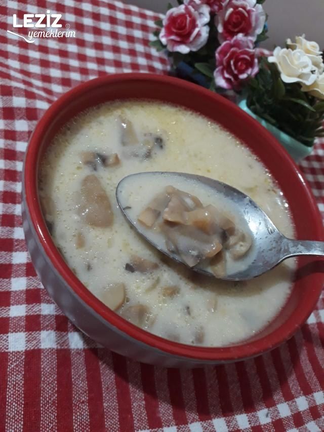 Kremalı Mantar Çorbası (Tüm Aşama Ve Püf Noktalarıyla)