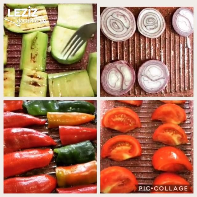 Kızartma Tadında Izgara Sebzeler