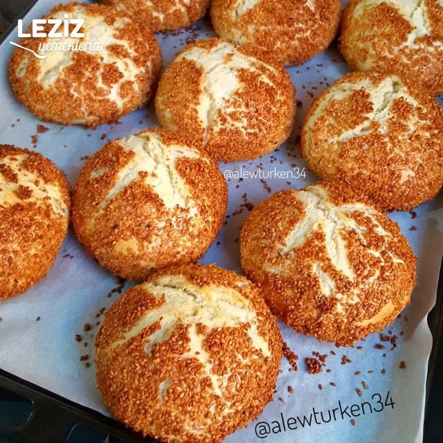 Yuvarlak Simit (Pastane Usulü)