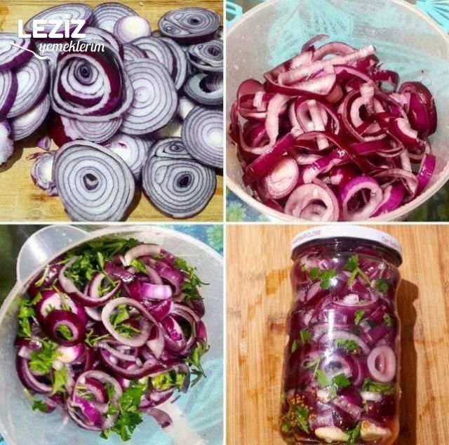 Kırmızı Soğan Turşusu