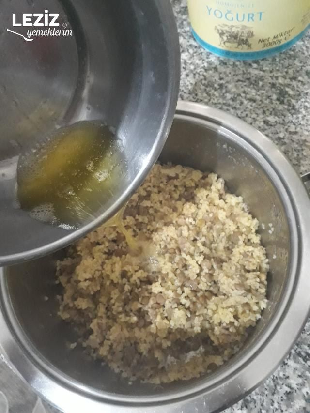 Tereyağlı Yeşil Mercimekli Bulgur Pilavı