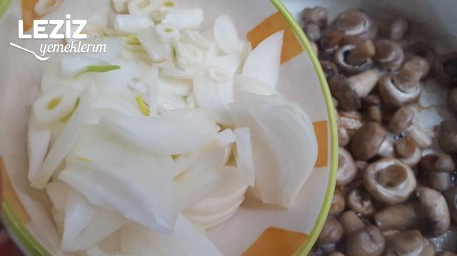 Zeytinyağlı Çin Usulü Mantar Sote