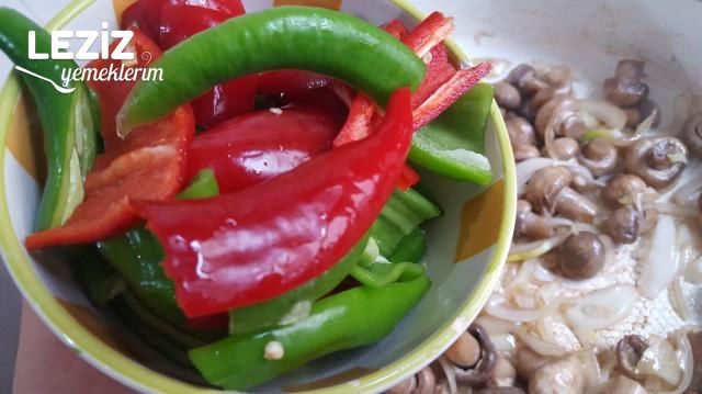 Zeytinyağlı Çin Usulü Mantar Sote