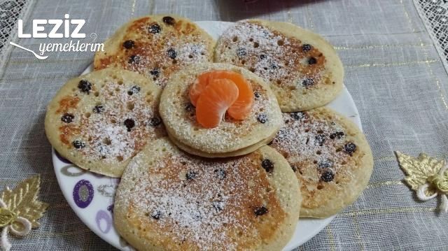 Damla Çikolatalı Muzlu Pankek