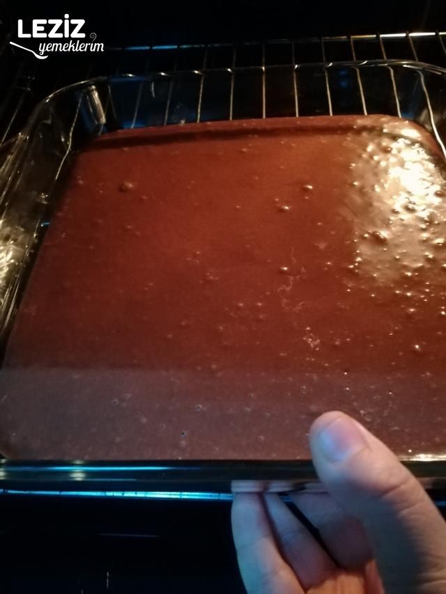 İki Renkli Kumlu Pasta