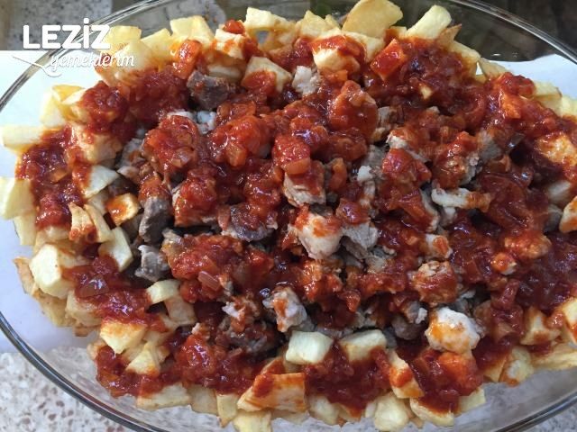 Fırında Patatesli Kavurma