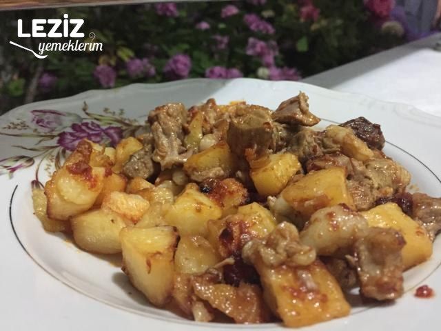 Fırında Patatesli Kavurma